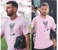 T SHIRT - Messi Miami International cotton T-shirt  - TSHIRT