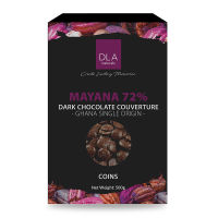 [พร้อมส่ง!!!] DLA ดาร์กช็อกโกแลต คูเวอร์เจอร์ 72% 500 กรัมDLA Dark Chocolate Couverture 72% 500g