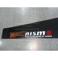 สติ๊กเกอร์บังแดดหน้ารถ งานตัดคอม สำหรับรถ NISSAN ลายที่3 sticker ติดรถ แต่งรถ นิสสัน nismo นิสโม้ สวย งานดี หายาก ถูกและดี