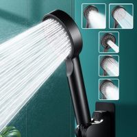 High Pressure Shower Head 5 Modes Adjustable Showerheads Handheld Water Saving One-Key Stop Spray Nozzle Bathroom Accessories  by Hs2023