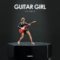 จำลอง 1 64 Guitar Girls Figure รุ่น Microphotography Minor ฉาก Sandplate Prop แสดง