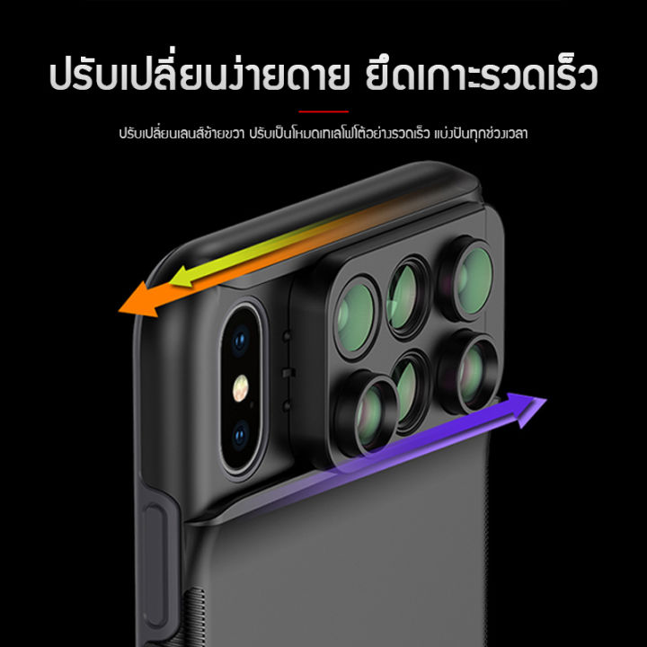 bit-cheaper-iphonexsmax-xrเลนส์โทรศัพท์-เลนส์โทรศัพท์หกรวมหนึ่ง-เลนส์โทรศัพท์-เลนส์ถ่ายภาพ-dslr-โทรศัพท์เปลี่ยนเป็นกล้องถ่ายภาพ-dslr