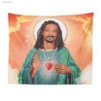 ✴ Gaslight Gatekeep Girlboss Jesus Snoop Dogg Tapestry Wall Hanging for Bedroom Living Room College Dorm Party Backdrop Home