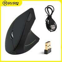 ZZOOI RYRA Wireless Vertical Mouse Rechargeable Mice With USB Receiver 2.4Ghz Mouse For PC Laptop Macbook Computer Office Accessories