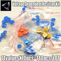 140pcs/lot 14values x10pcs Commonly resistors 5D471K 10D241K 10D set Varistor Resistor Pack assorted kit