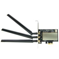 【✆New✆】 baijiangyong สำหรับ Broadcom Bcm94360csax Bcm943602cs Bcm94331csax โต๊ะการ์ด WLAN ตัวแปลง Pci-E เสาอากาศอะแดปเตอร์สำหรับการ์ด Wifi Apple