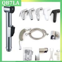 Protable white grey Toilet Sprayer shower head plastic self clean Handheld Bathroom wash Bidet Faucet Spray water hose holder QB7LA Shop