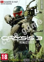 CRYSIS 3 REMASTERED แผ่นและแฟลชไดร์ฟ  เกมส์ คอมพิวเตอร์  Pc และ โน๊ตบุ๊ค