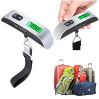 Portable LCD Digital Hanging Scale Luggage Suitcase Baggage Weight Travel Scales with Belt for Electronic Weight Tool 50kg/110lb Luggage Scales