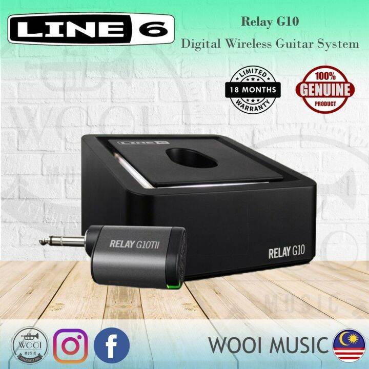 Line 6 Relay G10 Wireless Guitar System Lazada