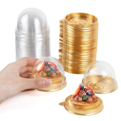 【YF】●□▨  10/20Pcs Dessert Transparent Pastry Baking Boxes Wedding Supplies