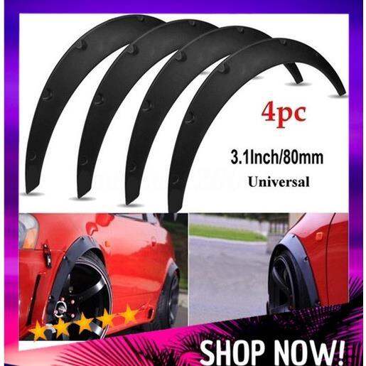 Universal Fender Flare mud guard auto protection Multicab flexible off