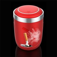 hot【DT】 Push type Ashtray Multifunctional Car Interior Decoration Accessories