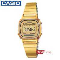 Casio Standard นาฬิกาข้อมือผู้หญิง สายสเตนเลส รุ่น LA670WGA-9DF - สีทอง