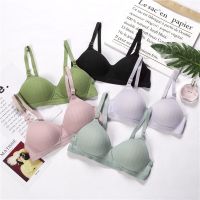 [NEW H] Women Bras For Girl Push Up No Wire Brassiere AB Underwear Sexy Bralette (3/4 Cup) ชุดชั้นใน