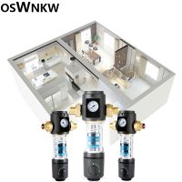 ✉▣▫ Water Filter Whole House Pre Filter Backwash Stainless Steel Mesh Purifier Central Prefilter Water Filter Sediment Filtration