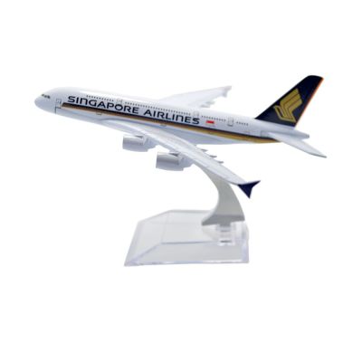 1:400 16cm A380 Singapore Airlines Metal Airplane Model Plane Toy Plane Model