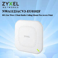 ZYXEL NWA1123ACV3-EU0102F 802.11ac Wave 2 Dual-Radio Ceiling Mount Poe Access Point