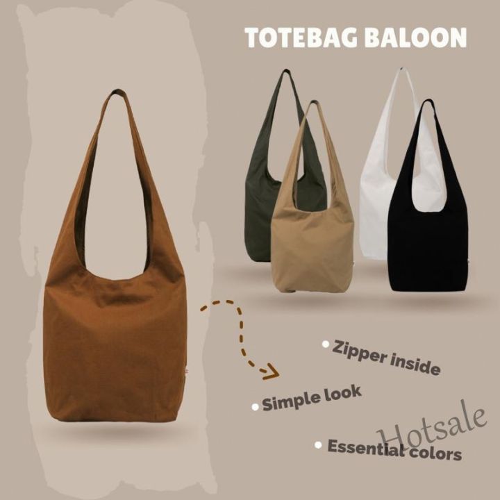hot-sale-c16-hitam-fassystore-baloon-bag-black-black-bag-sling-bag-cowo-totebag-crossbody-bag-black-totebag-plain-totebag-plain-crossbody-canvas-cowo-sling-bag