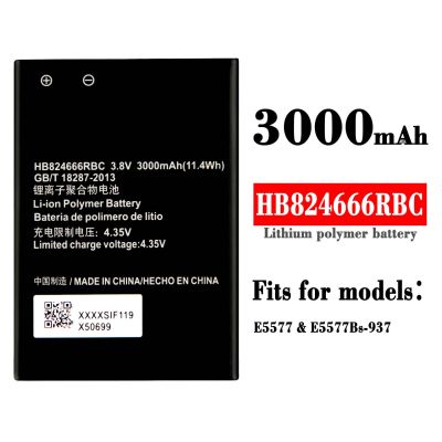 HB824666RBC แบตเตอรี่3000MAh สำหรับ Huawei Huawei E5577 E5577Bs-937 โทรศัพท์มือถือชาร์จใหม่ Bateria + เครื่องมือฟรี