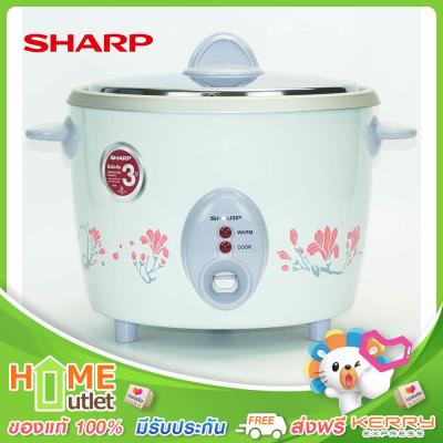 SHARP หม้อข้าว2.2ลิตร สีเทา รุ่น KSH-D22 GY