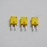 [COD] thermocouple plug socket K-type yellow quick connector response speed convenient temperature measurement