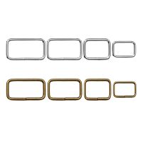 【cw】 20PCS Metal Adjustable Rectangle Ring Buckles Garment Belt DIY Needlework Luggage Sewing Handmade Bag Purse Buttons !