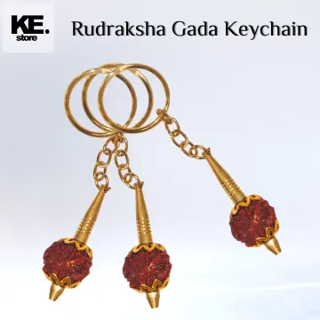 Rudraksha keychain clearance