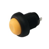 12mm Yellow Head IP68 Waterproof Plastic Push Button Switch Electrical Switch