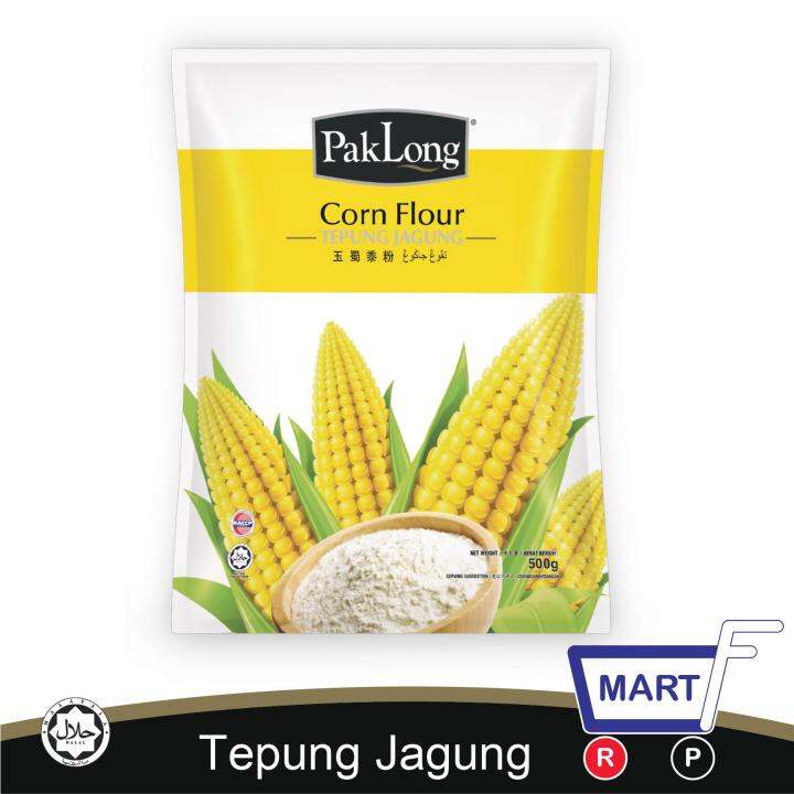 PAKLONG Corn Flour 500g (Tepung Jagung) HALAL Lazada