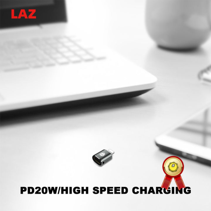 pd-20w-fast-charging-mobile-phone-adapter-type-c-female-to-lighting-male-converter-data-transmission-connector-compatible-for-iphone