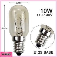 XIJIBAN สกรูขนาดเล็กแคระ หลอดไฟตู้เย็นทังสเตน แสงสีขาว ขั้วต่อ E12S โคมไฟ LED ตู้เย็น 2023 120โวลต์ ไฟในตู้เย็น บ้านในบ้าน