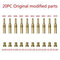 20pcs Carburetor Main Jet Kit with Slow/Pilot Jet Set Replacement Fir For PWK Keihin OKO CVK Motorcycle Carburetor