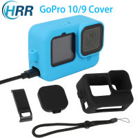 เคสซิลิโคนสำหรับ GoPro Hero 11 10 9พร้อมฝาครอบด้านข้างแบบชาร์จไฟได้สำหรับ Hero9 Hero10 Action Camera อุปกรณ์เสริม Kit