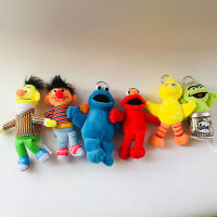 [In stock] ชุดจี้ตุ๊กตา Sesame Street 艾摩 ตุ๊กตาตุ๊กตา ชุดเซท พวงกุญแจ ตุ๊กตาเล็กๆน้อยๆเครื่องประดับ