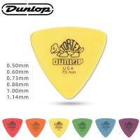 เลือก Dunlop. สามเหลี่ยม Tortex 431R เลือกฝ้าอะคูสติก/กีต้าร์ไฟฟ้าความหนา: 0.50/0.60/0.73/0.88/1.00/1.14มม.