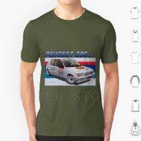 205 205 Gti Grpa Rallye T Shirt Print Cotton Kangoo Koleos Captur Sandero Master Espace Fluence Kwid Car Logan Clio