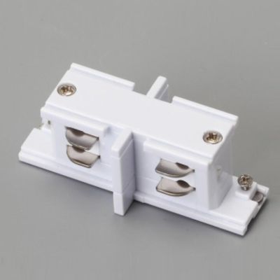 【CW】 1pcs 3 Phase Circuit Connectors 4 Wire Rail Connector Global Track System Middle Feed Joiner Ligts