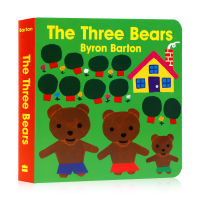 English original the three bears blonde and three bears 0-3 years old childrens Enlightenment early education picture book English bedtime story picture book cant tear the cardboard book Byron Barton