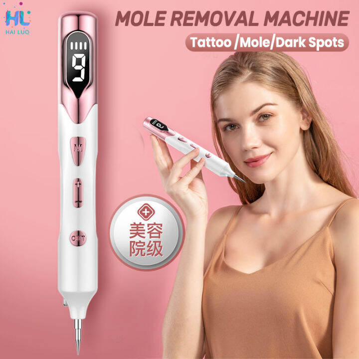 9 levLCD Laser Plasma Pen Skin Care Dark Spot Mole Remover Facial