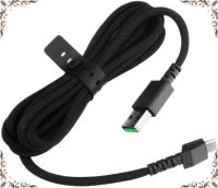 1.9เมตร/6ft Usb สายชาร์จสายที่เบาที่สุดไฮเปอร์สปีดไวเปอร์ไร้สายสำหรับ Razer Basilisk &amp; Razer