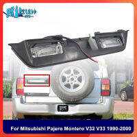 ไฟป้ายทะเบียนรถ RTO สำหรับ Pajero Montero Shogun MK 2 1990-2000
