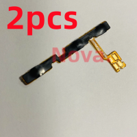 2pcs Power On Off Volume Switch Button For Oppo Realme C21 C20 Side Key Flex Cable Mobile Phone Part