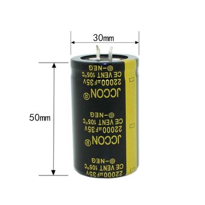 20PCS-2PCS 35V22000UF 22000UF 35V New original high-frequency crystal Electrolytic Capacitors volume: 30X50MM Electrical Circuitry Parts