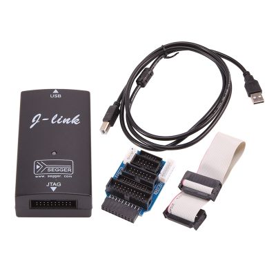 Emulator V8 JTAG Adapter Converter V9 Debugger Arm Cortex-M4/M0 Programmer Emulator Downloader with Cable for J-Link