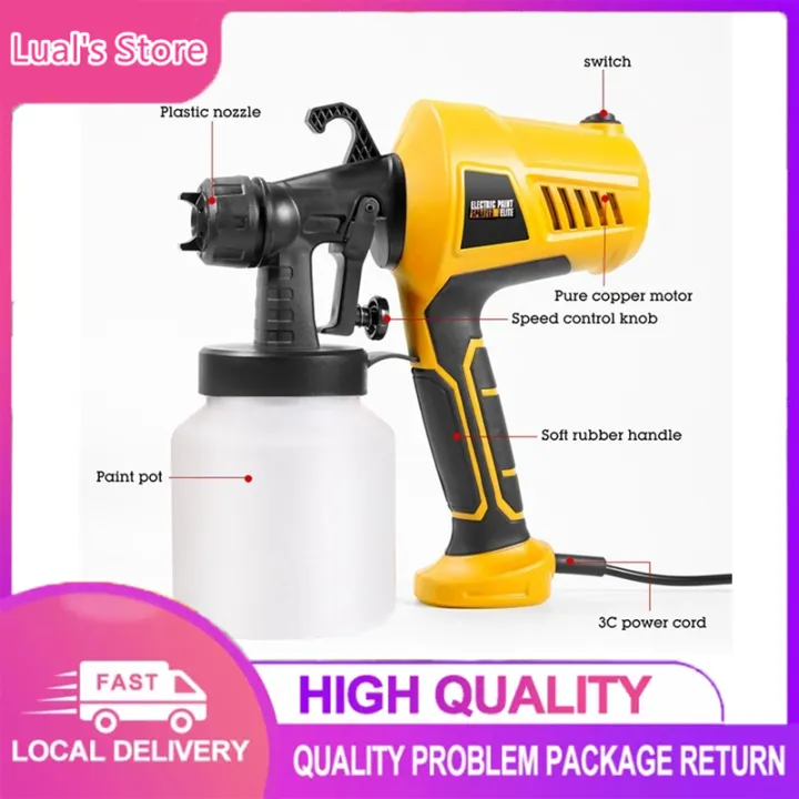 Spray gun paint sprayer original,paint spray portable, 550W electric
