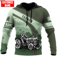 New Farmer Tractor Workplace 3d Full Print Mens Hoodie Amplifier Unisex Casual Zipper Hoodie Sudadera Hombre Mt-35 popular