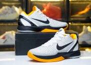 Giày chơi bóng rổ Nam Nike Zoom Kobe 6 Protro White Del Sol CW2190-100
