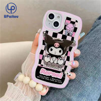 เคส UPaitou สำหรับ12C Redmi A1 10C 10A 10 9 9A 9C 9T Note 12 11 Pro + 11S 11 10S 10 9S 9 8 Pro Poco X4Pro X3 X3NFC M4 Mi 11 Lite 10TPro การ์ตูน Kuromi หยักเคสโทรศัพท์ปิดขอบป้องกันเนื้อนิ่ม TPU ฝาครอบพร้อมตัวยึด