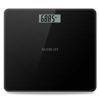 NUTRI FIT Digital Bathroom Scale for Body Weight, Bath Scale for Accurate Weight Watching with Large LCD Display, Most Accurate for The Elderly Safe Home Use, 330 lbs BMI Scale Limited Edition